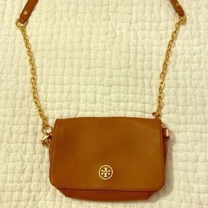 Tan Tory Burch Crossbody